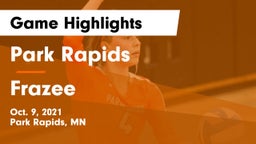 Park Rapids  vs Frazee Game Highlights - Oct. 9, 2021