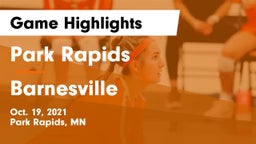 Park Rapids  vs Barnesville  Game Highlights - Oct. 19, 2021