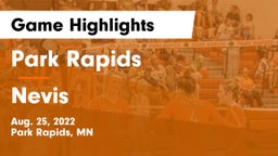 Park Rapids  vs Nevis  Game Highlights - Aug. 25, 2022