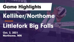Kelliher/Northome  vs Littlefork Big Falls Game Highlights - Oct. 2, 2021