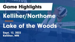 Kelliher/Northome  vs Lake of the Woods  Game Highlights - Sept. 12, 2022