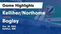Kelliher/Northome  vs Bagley  Game Highlights - Oct. 28, 2022