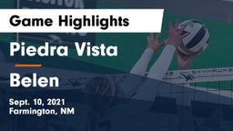 Piedra Vista  vs Belen  Game Highlights - Sept. 10, 2021