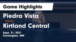 Piedra Vista  vs Kirtland Central  Game Highlights - Sept. 21, 2021