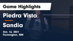 Piedra Vista  vs Sandia  Game Highlights - Oct. 16, 2021