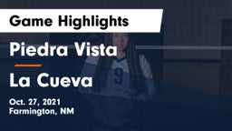 Piedra Vista  vs La Cueva  Game Highlights - Oct. 27, 2021
