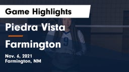 Piedra Vista  vs Farmington   Game Highlights - Nov. 6, 2021