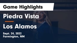 Piedra Vista  vs Los Alamos  Game Highlights - Sept. 24, 2022