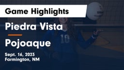 Piedra Vista  vs Pojoaque  Game Highlights - Sept. 16, 2023