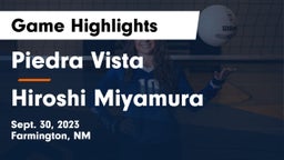 Piedra Vista  vs Hiroshi Miyamura  Game Highlights - Sept. 30, 2023