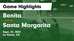 Bonita  vs Santa Margarita Game Highlights - Sept. 23, 2022