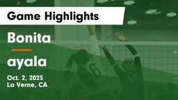 Bonita  vs ayala Game Highlights - Oct. 2, 2023