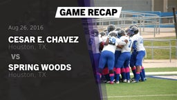 Recap: Cesar E. Chavez  vs. Spring Woods  2016