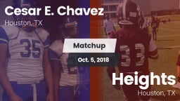 Matchup: Chavez  vs. Heights  2018