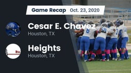 Recap: Cesar E. Chavez  vs. Heights  2020