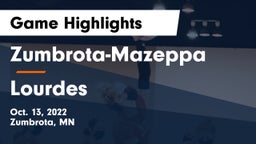 Zumbrota-Mazeppa  vs Lourdes  Game Highlights - Oct. 13, 2022