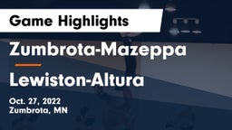 Zumbrota-Mazeppa  vs Lewiston-Altura  Game Highlights - Oct. 27, 2022