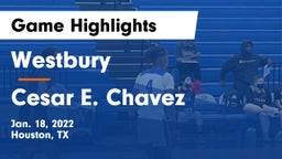 Westbury  vs Cesar E. Chavez  Game Highlights - Jan. 18, 2022