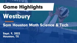 Westbury  vs Sam Houston Math Science & Tech  Game Highlights - Sept. 9, 2022