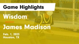 Wisdom  vs James Madison  Game Highlights - Feb. 1, 2023