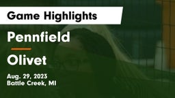 Pennfield  vs Olivet  Game Highlights - Aug. 29, 2023