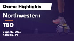 Northwestern  vs TBD Game Highlights - Sept. 20, 2023