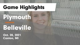 Plymouth  vs Belleville  Game Highlights - Oct. 28, 2021