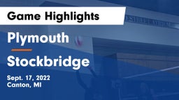 Plymouth  vs Stockbridge  Game Highlights - Sept. 17, 2022