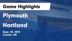 Plymouth  vs Hartland  Game Highlights - Sept. 20, 2022