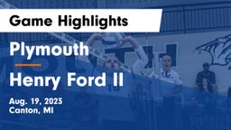 Plymouth  vs Henry Ford II  Game Highlights - Aug. 19, 2023