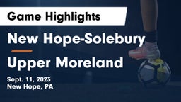 New Hope-Solebury  vs Upper Moreland  Game Highlights - Sept. 11, 2023