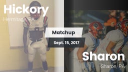 Matchup: Hickory  vs. Sharon  2017