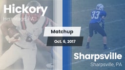 Matchup: Hickory  vs. Sharpsville  2017