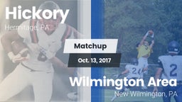 Matchup: Hickory  vs. Wilmington Area  2017