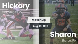 Matchup: Hickory  vs. Sharon  2018