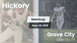 Matchup: Hickory  vs. Grove City  2018