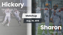 Matchup: Hickory  vs. Sharon  2019