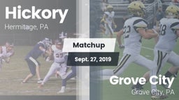 Matchup: Hickory  vs. Grove City  2019