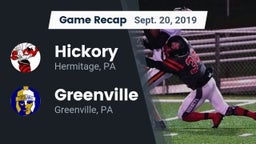 Recap: Hickory  vs. Greenville  2019