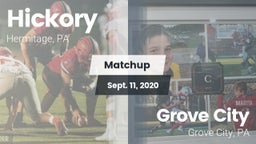 Matchup: Hickory  vs. Grove City  2020