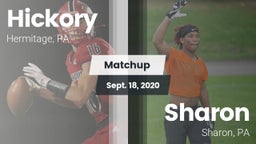 Matchup: Hickory  vs. Sharon  2020