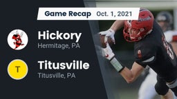Recap: Hickory  vs. Titusville  2021