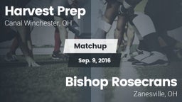 Matchup: Harvest Prep High vs. Bishop Rosecrans  2016