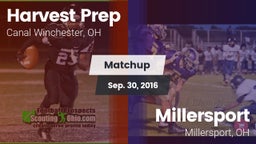 Matchup: Harvest Prep High vs. Millersport  2016