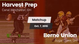 Matchup: Harvest Prep High vs. Berne Union  2016