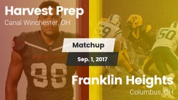 Matchup: Harvest Prep High vs. Franklin Heights  2017