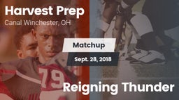 Matchup: Harvest Prep High vs. Reigning Thunder 2018