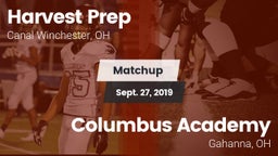 Matchup: Harvest Prep High vs. Columbus Academy  2019
