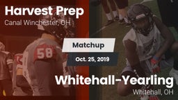 Matchup: Harvest Prep High vs. Whitehall-Yearling  2019