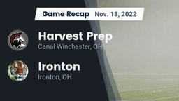 Recap: Harvest Prep  vs. Ironton  2022